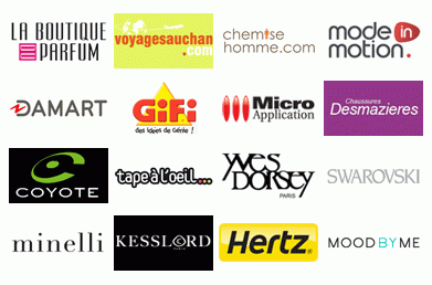 Quelques-unes des boutiques présentes sur annuairedesoffres.com